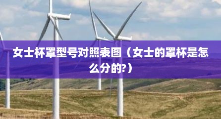 女士杯罩型号对照表图（女士的罩杯是怎么分的?）