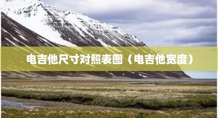 电吉他尺寸对照表图（电吉他宽度）