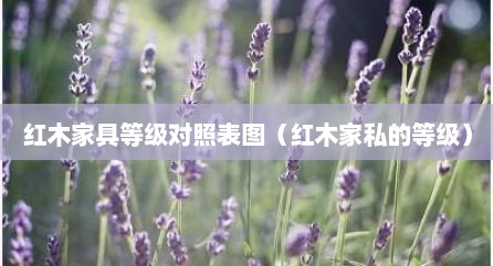红木家具等级对照表图（红木家私的等级）