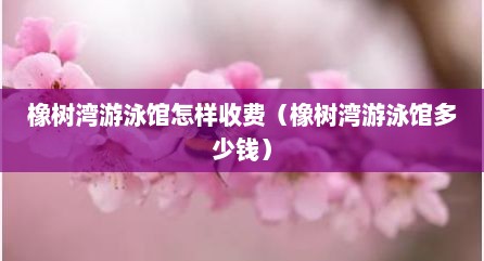 橡树湾游泳馆怎样收费（橡树湾游泳馆多少钱）