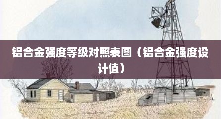 铝合金强度等级对照表图（铝合金强度设计值）