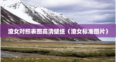渣女对照表图高清壁纸（渣女标准图片）
