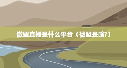 微盟直播是什么平台（微盟是啥?）
