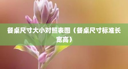 餐桌尺寸大小对照表图（餐桌尺寸标准长宽高）
