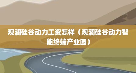 观澜硅谷动力工资怎样（观澜硅谷动力智能终端产业园）