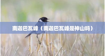 南迦巴瓦峰（南迦巴瓦峰是神山吗）