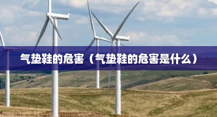 气垫鞋的危害（气垫鞋的危害是什么）