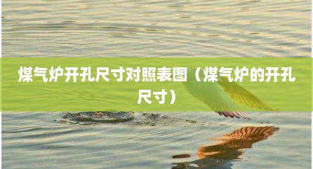 煤气炉开孔尺寸对照表图（煤气炉的开孔尺寸）