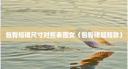 包臀短裙尺寸对照表图女（包臀裙超短款）