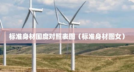 标准身材围度对照表图（标准身材图女）