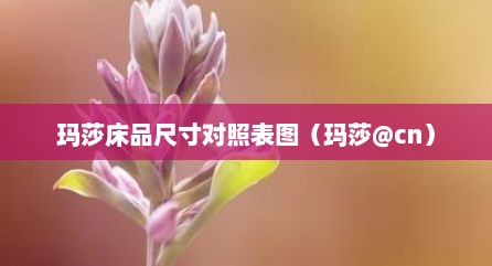 玛莎床品尺寸对照表图（玛莎@cn）