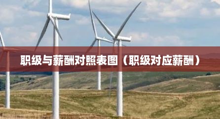 职级与薪酬对照表图（职级对应薪酬）