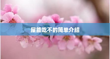 屎能吃不的简单介绍
