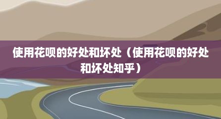 使用花呗的好处和坏处（使用花呗的好处和坏处知乎）