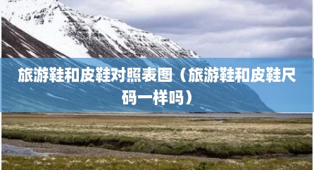旅游鞋和皮鞋对照表图（旅游鞋和皮鞋尺码一样吗）
