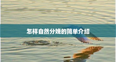 怎样自然分娩的简单介绍