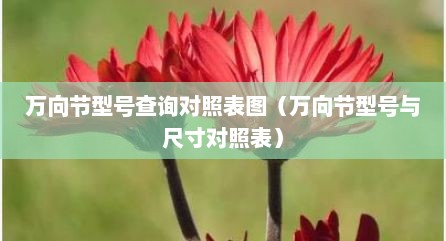 万向节型号查询对照表图（万向节型号与尺寸对照表）