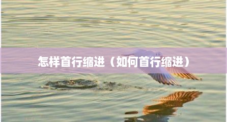 怎样首行缩进（如何首行缩进）