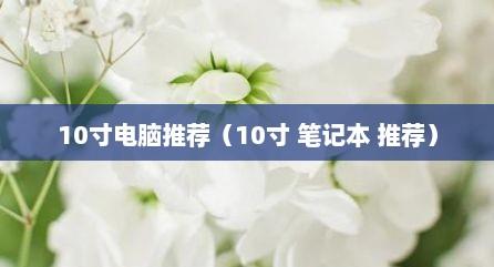 10寸电脑推荐（10寸 笔记本 推荐）