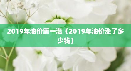 2019年油价第一涨（2019年油价涨了多少钱）