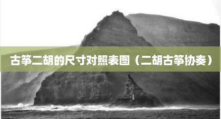 古筝二胡的尺寸对照表图（二胡古筝协奏）