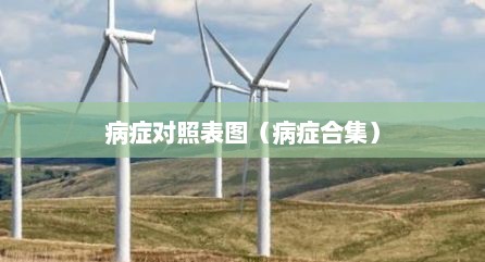 病症对照表图（病症合集）