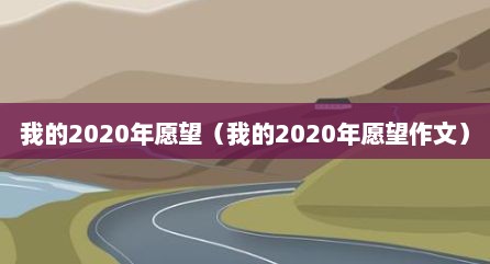 我的2020年愿望（我的2020年愿望作文）