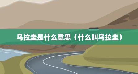 乌拉圭是什么意思（什么叫乌拉圭）