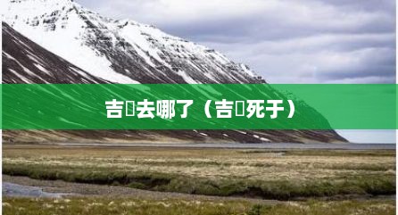 吉喆去哪了（吉喆死于）