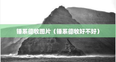 锤系德牧图片（锤系德牧好不好）