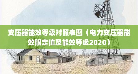 变压器能效等级对照表图（电力变压器能效限定值及能效等级2020）