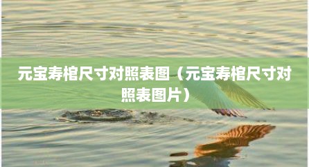 元宝寿棺尺寸对照表图（元宝寿棺尺寸对照表图片）