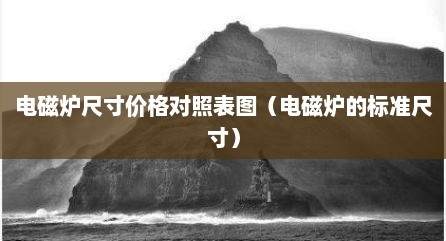 电磁炉尺寸价格对照表图（电磁炉的标准尺寸）