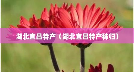 湖北宜昌特产（湖北宜昌特产秭归）