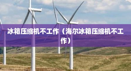 冰箱压缩机不工作（海尔冰箱压缩机不工作）