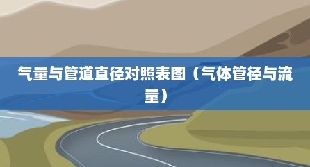 气量与管道直径对照表图（气体管径与流量）