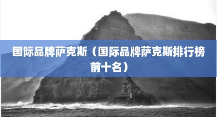 国际品牌萨克斯（国际品牌萨克斯排行榜前十名）