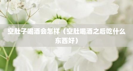 空肚子喝酒会怎样（空肚喝酒之后吃什么东西好）