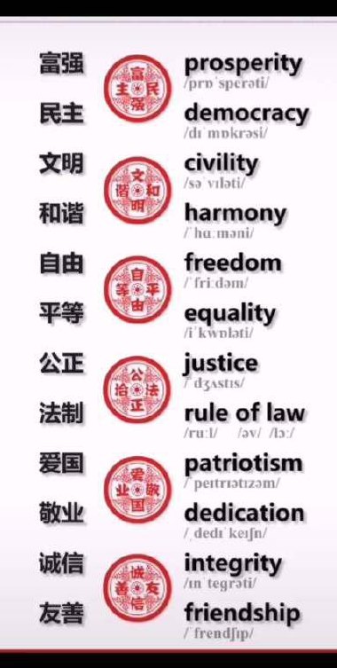 价值观英文怎么说（价值观用英文怎么写）