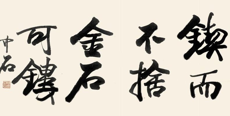 锲而不舍金石可镂(锲而不舍，方得金石可镂)