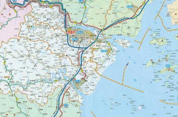 温州电子地图(温州发布最新电子地图)