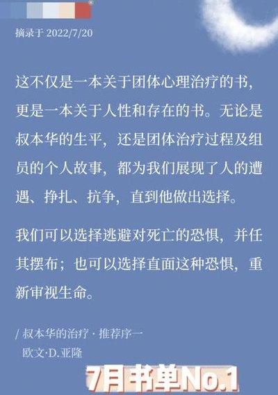 叔本华的治疗（叔本华的治疗读后感）