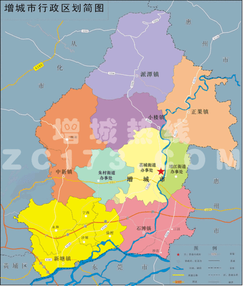 增城市地图（增城地图高清版大地图）
