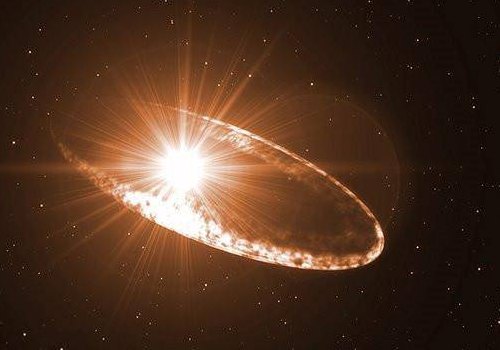 激动惑星(星际大火！恒星因故突然喷发能量，宇宙受到强烈冲击)