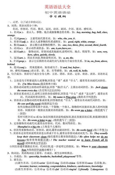 初二下册英语语法（初二下册英语语法知识点总结归纳人教版）