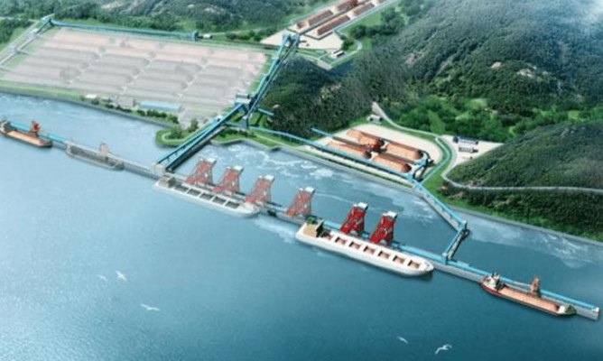 宁波三期码头(宁波港扩建第三期巨型码头即将完工)