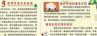 世界环境日的由来（世界环境日的由来图片）