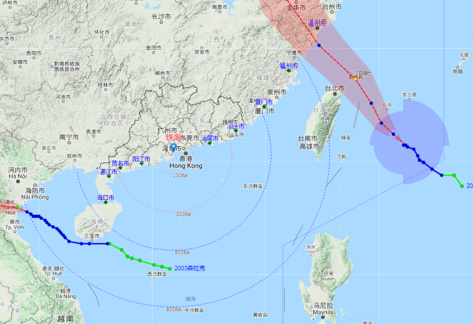 2020年第4号台风（2020年4号台风路径闽南网）