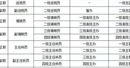 主任科员是什么级别（一级主任科员是什么级别）