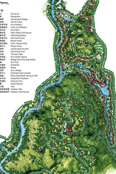 山地规划（山地规划平面图）